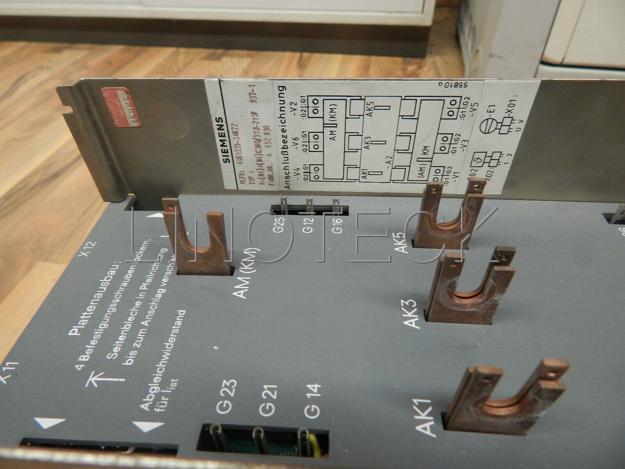 Conserto Siemens Sitor 6QG 1335-3AK72
