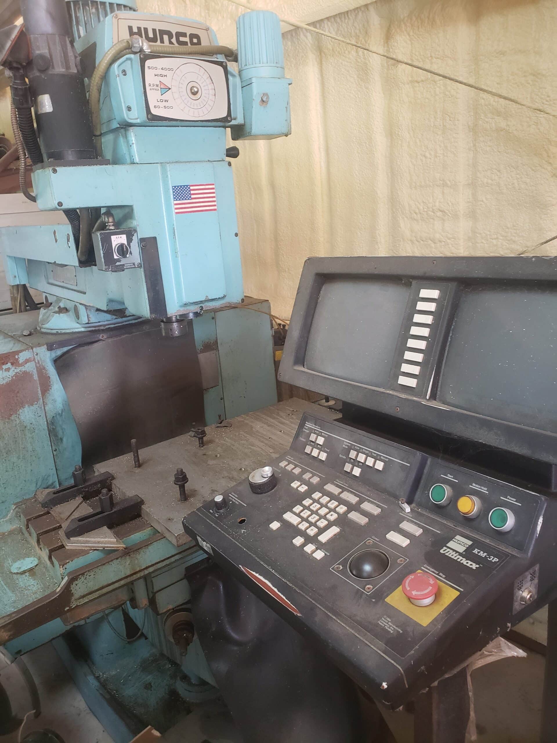 Retrofit CNC Fresadora Hurco KM-3 CNC de 3 eixos sistema de controle CNC de programação LinuxCNC