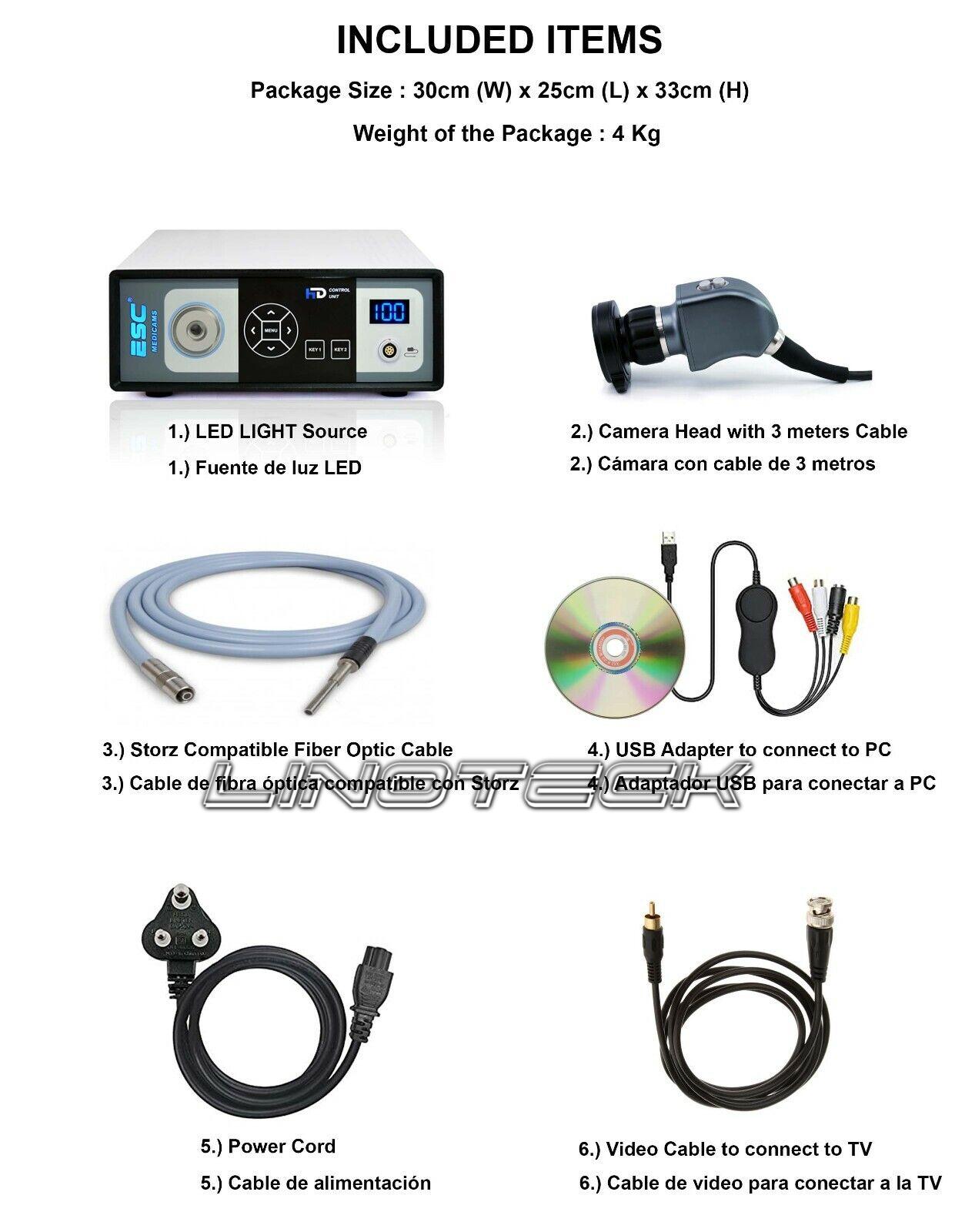 Manutenção Câmera de endoscopia portátil e fonte de luz ESC Medicams
endoscópio médico
Manutenção Câmera de endoscopia portátil e fonte de luz ESC Medicams
endoscópio médico