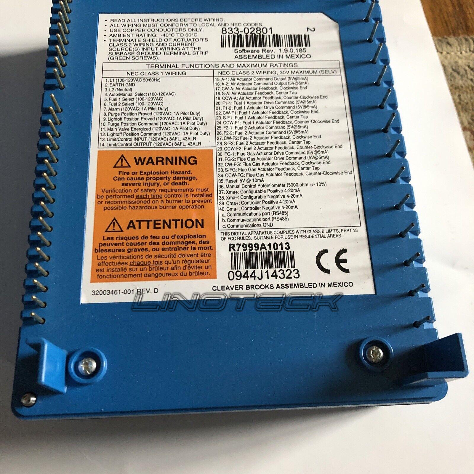 Reparo da Controlador Cleaver-Brooks 833-02801
Reparo da Controlador Cleaver-Brooks 833-02801