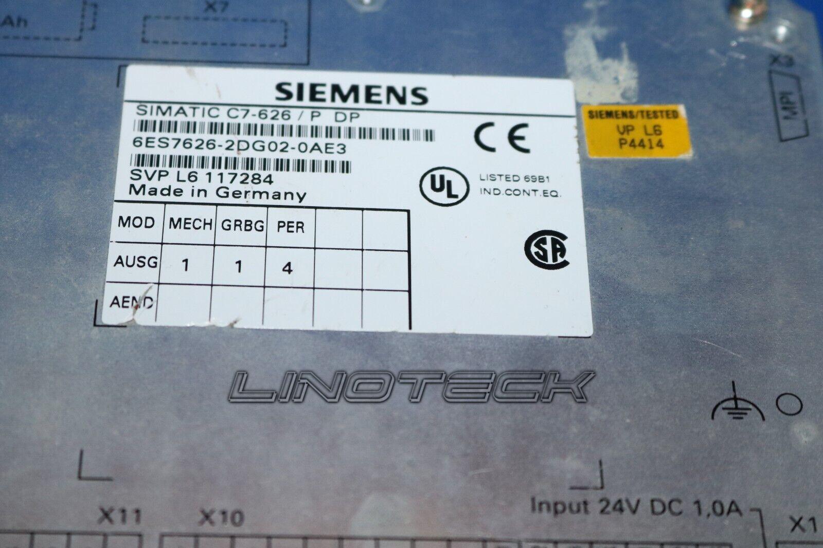 Substituição de peças desgastadas: Trocar peças que estejam mostrando sinais de desgaste antes que elas quebrem ou afetem o desempenho do equipamento Controlador Siemens SIMATIC C7-626.
Substituição de peças desgastadas: Trocar peças que estejam mostrando sinais de desgaste antes que elas quebrem ou afetem o desempenho do equipamento Controlador Siemens SIMATIC C7-626.