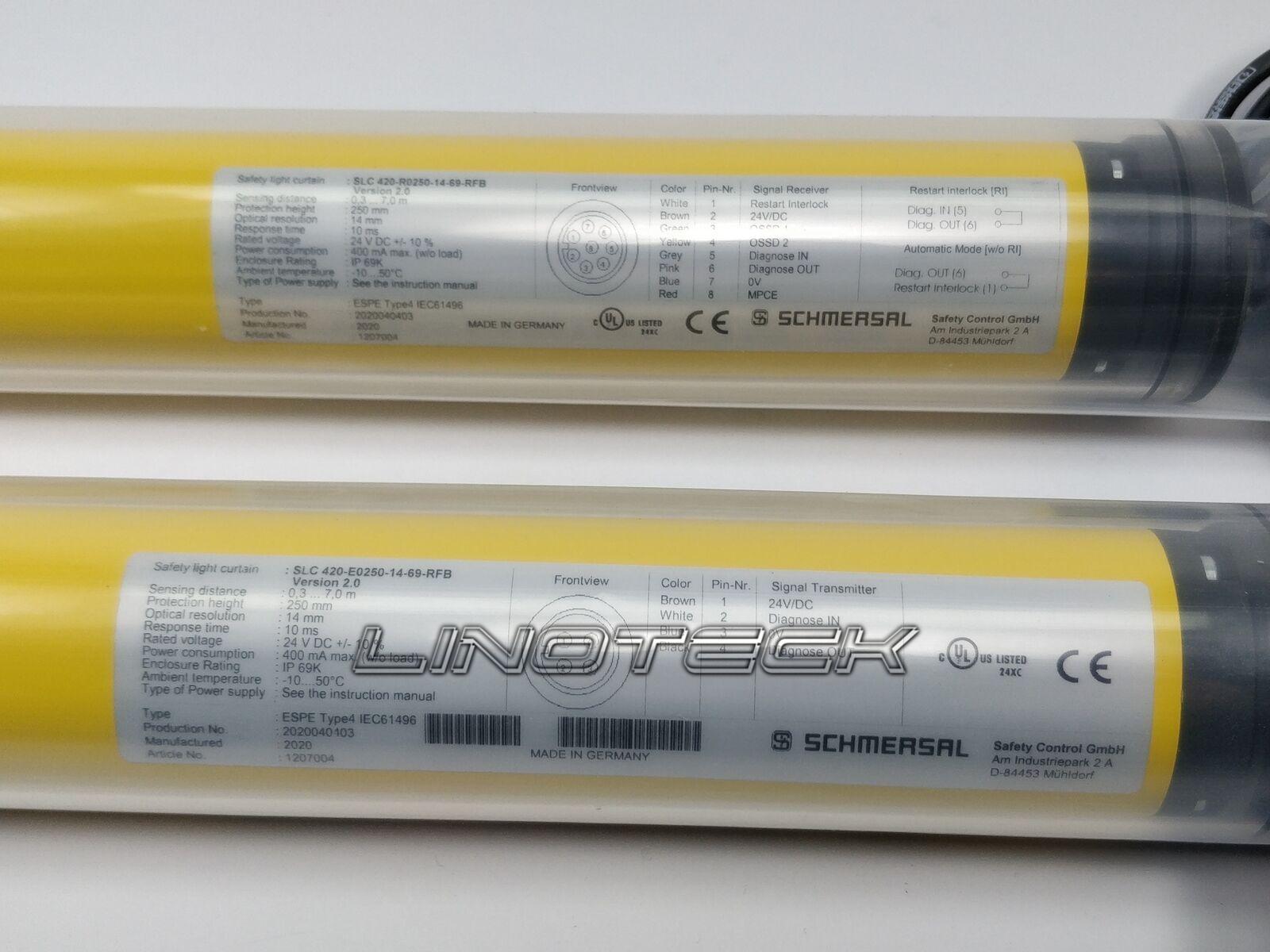 Manutenção Cortina de Luz de Segurança Schmersal SLC 420-E/R0250-14-69-RFB
Manutenção Cortina de Luz de Segurança Schmersal SLC 420-E/R0250-14-69-RFB