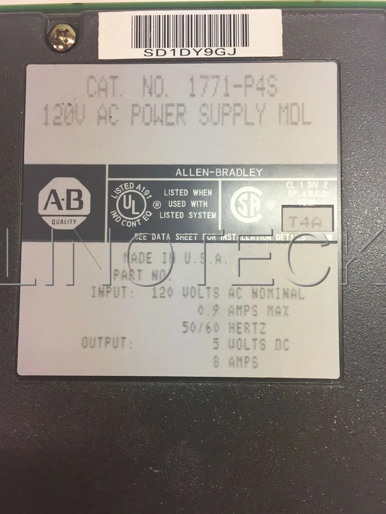 Assistência Técnica Fonte Allen Bradley 1771-P4S