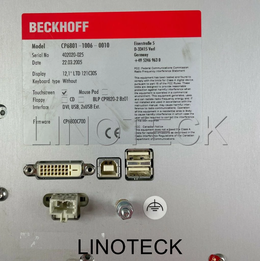 Conserto IHM Beckhoff CP6801