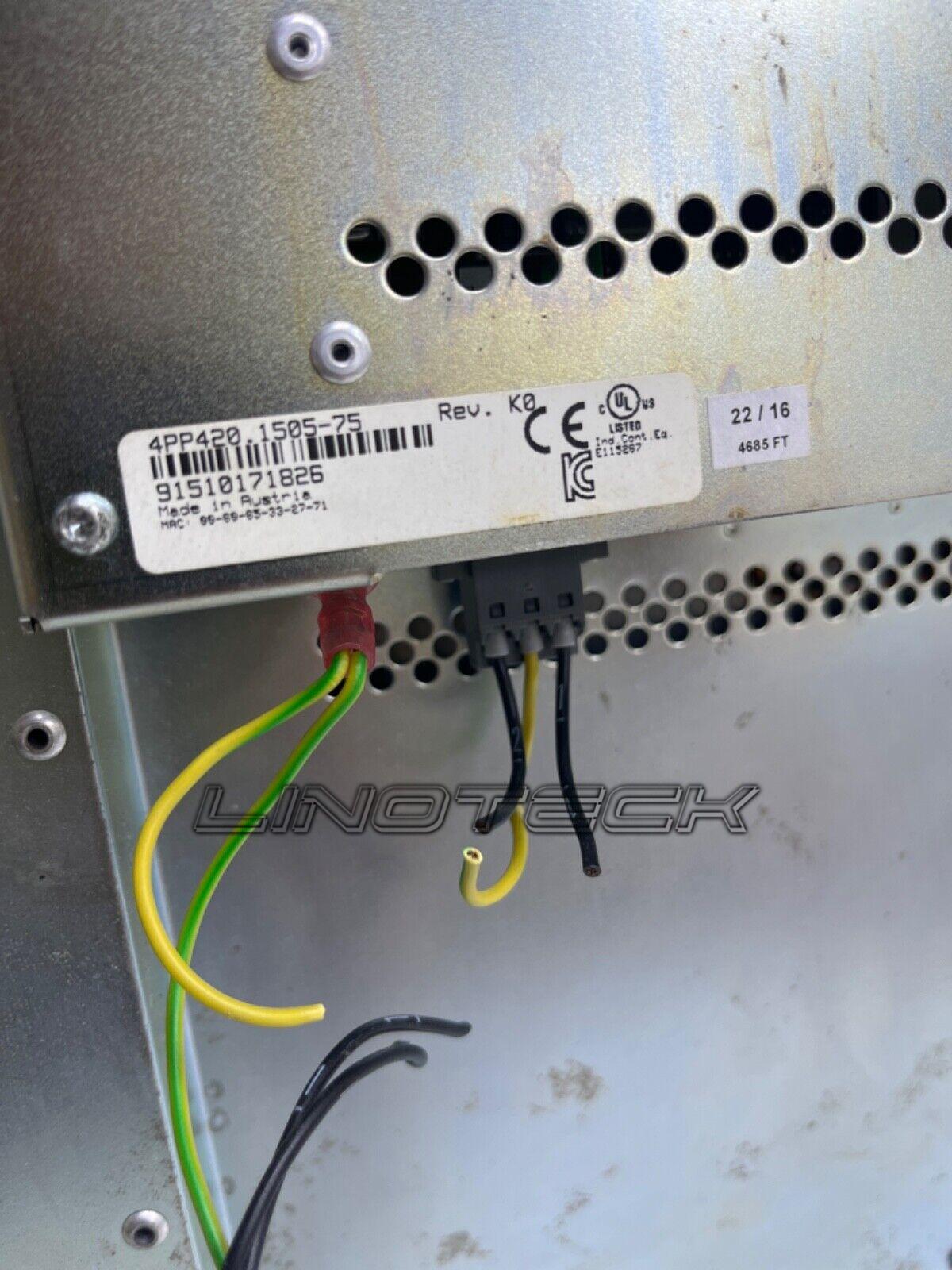 Conserto da IHM B&R Power Panel 400 4PP420.1505-75
Conserto da IHM B&R Power Panel 400 4PP420.1505-75