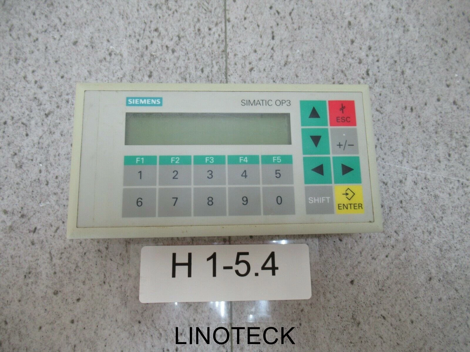 Conserto IHM Siemens 6AV3503-1DB10