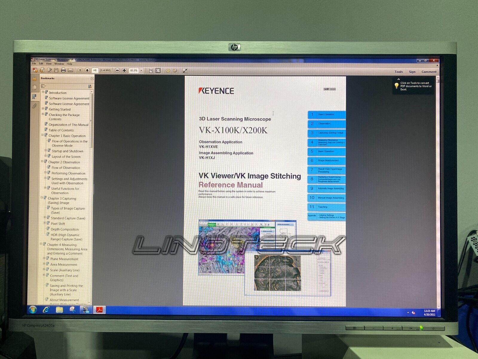 Assistência técnica da Microscópio a laser de medição de forma Keyence VK-X210
Assistência técnica da Microscópio a laser de medição de forma Keyence VK-X210