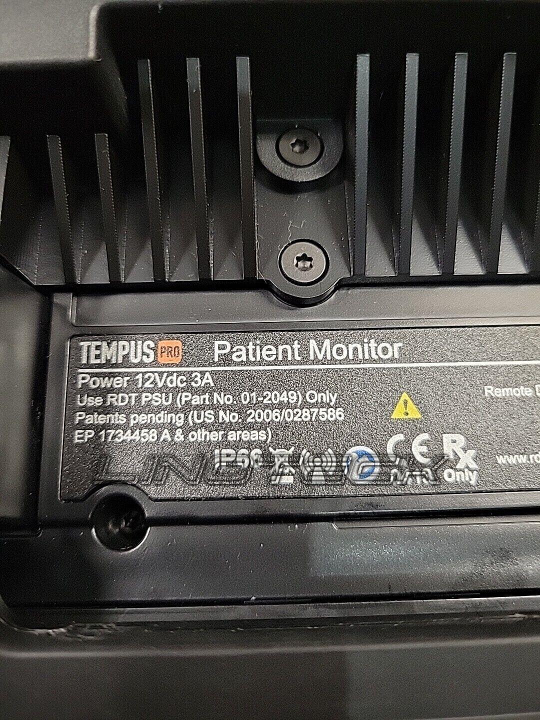 Manutenção em monitores de paciente multiparâmetros Monitor TempusPro RDT PAITENT
Manutenção em monitores de paciente multiparâmetros Monitor TempusPro RDT PAITENT