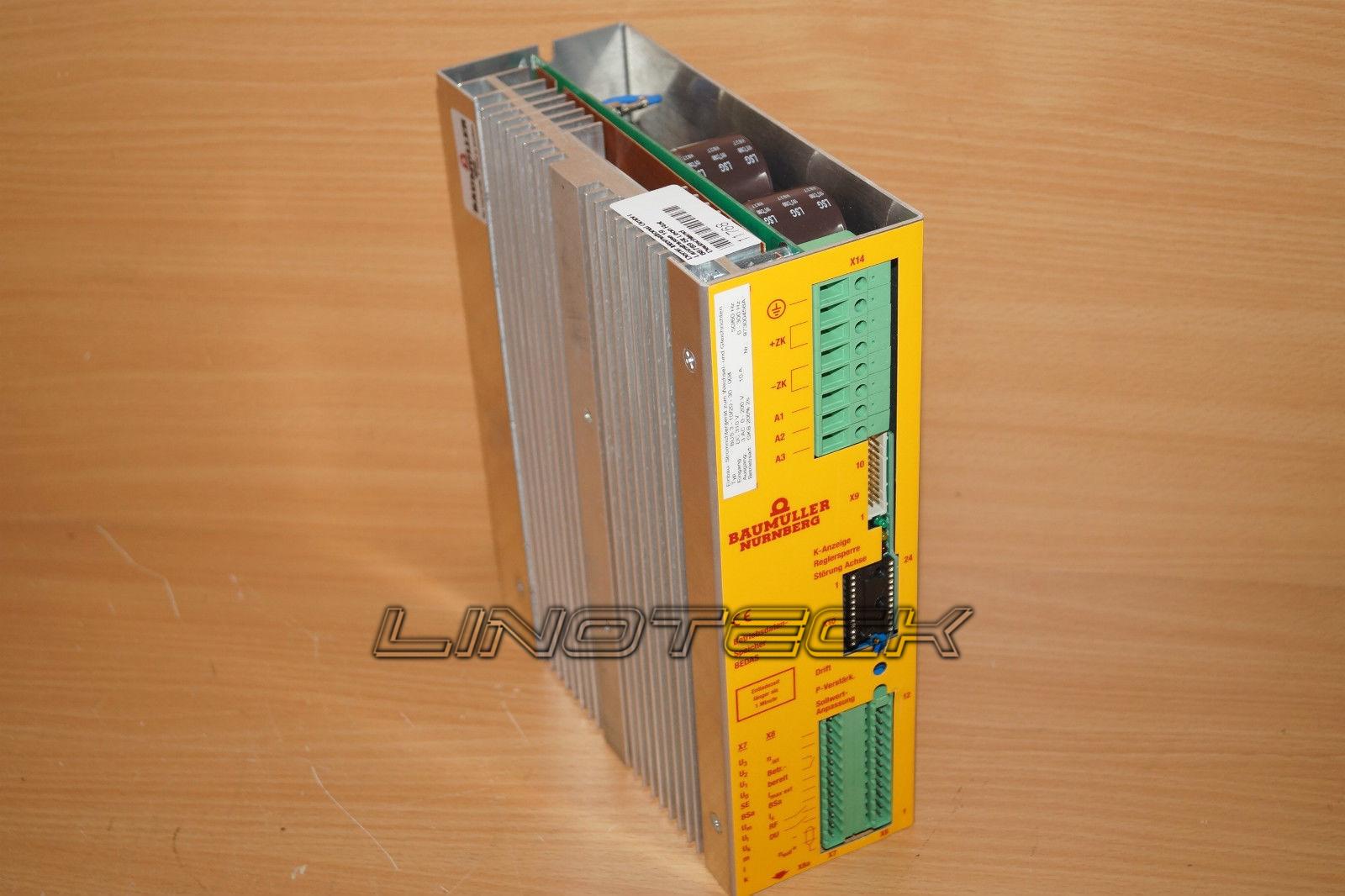 Conserto Servo Drive Baumüller BUS 3 10/20 30 004
Conserto Servo Drive Baumüller BUS 3 10/20 30 004