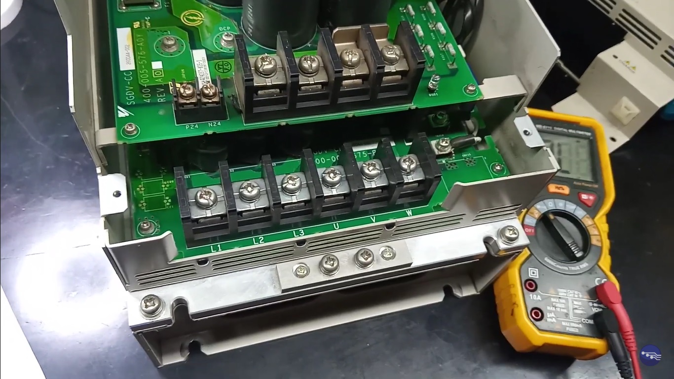 Assistência Técnica Servo Drive Yaskawa Servopack Como testar entrada