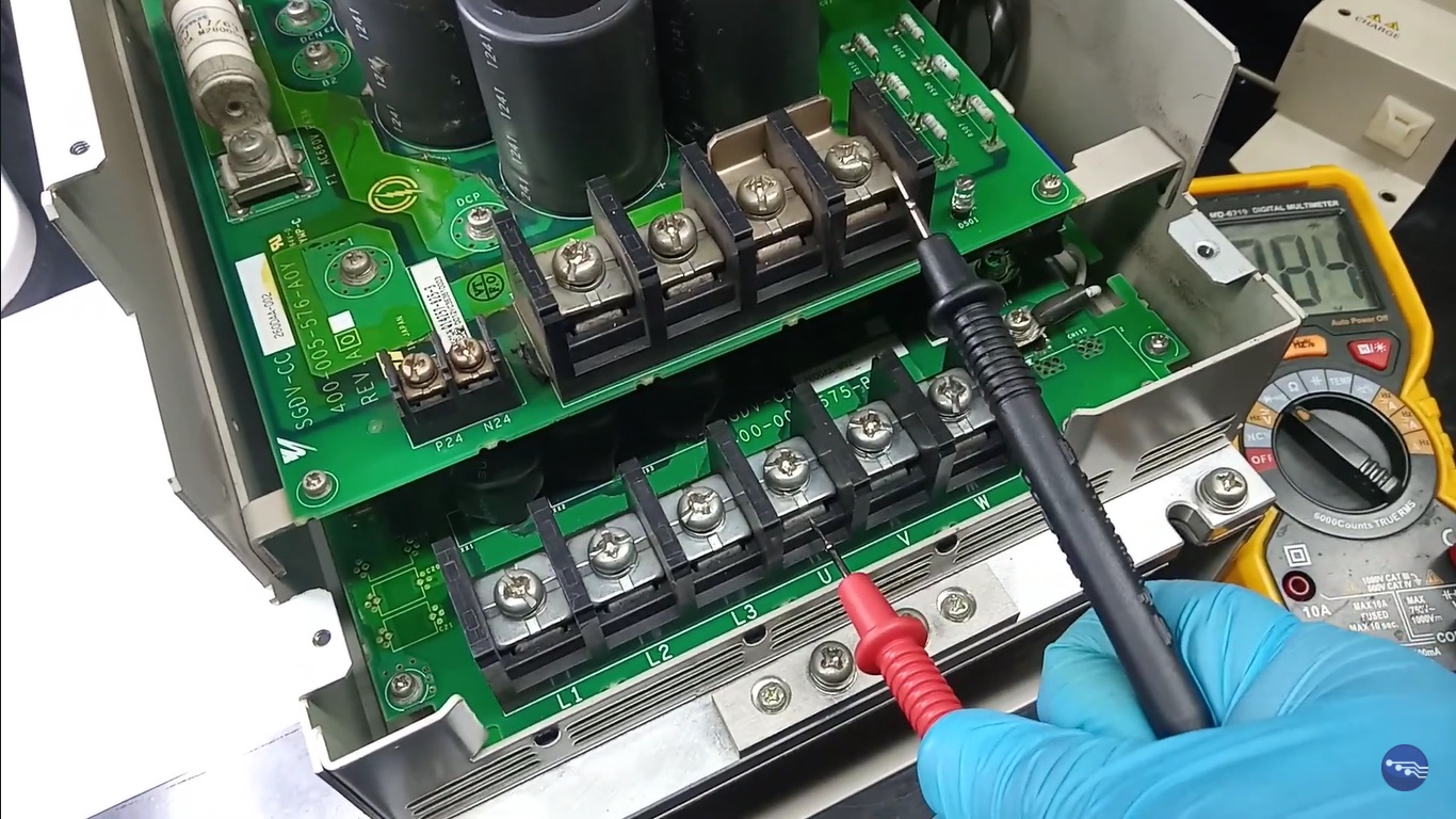 Assistência técnica Servo Drive Yaskawa Servopack Como testar saida