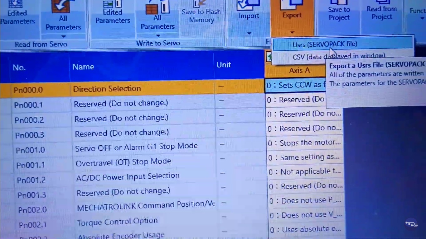 Conserto Servo Drive Yaskawa Servopack Software Programação Backup Parametrização