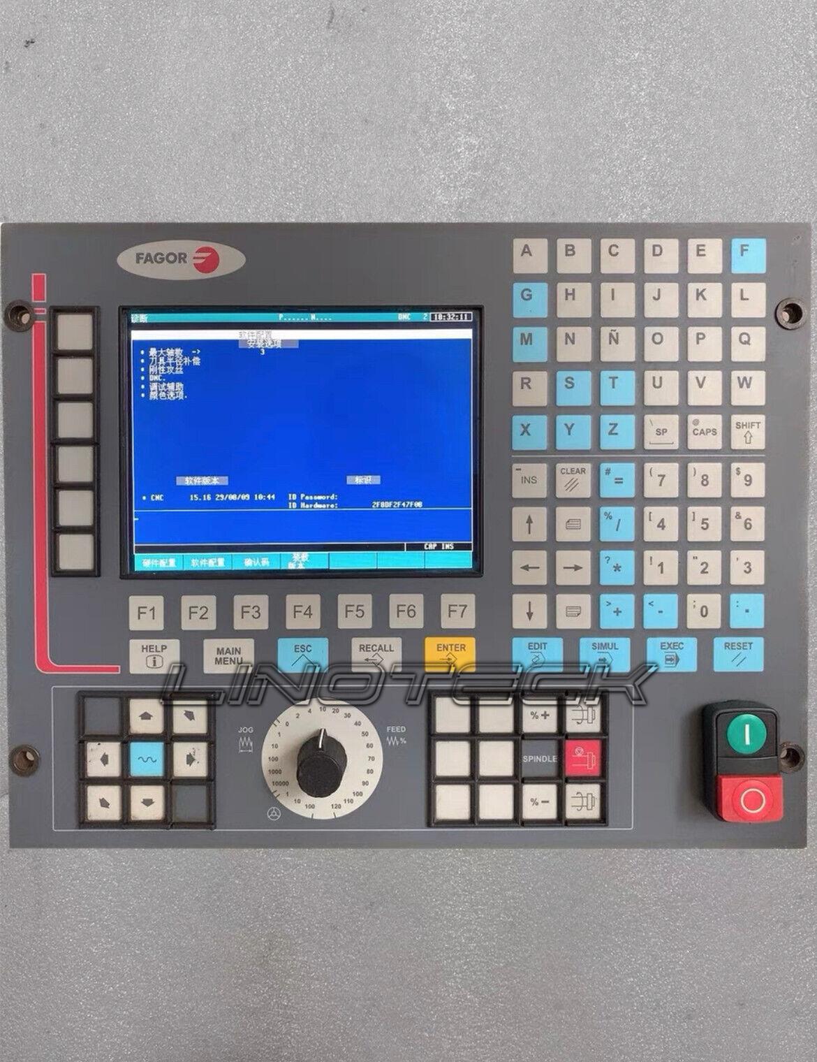 Manutenção Sistema CNC Fagor 8035-M-COL-2
Manutenção Sistema CNC Fagor 8035-M-COL-2