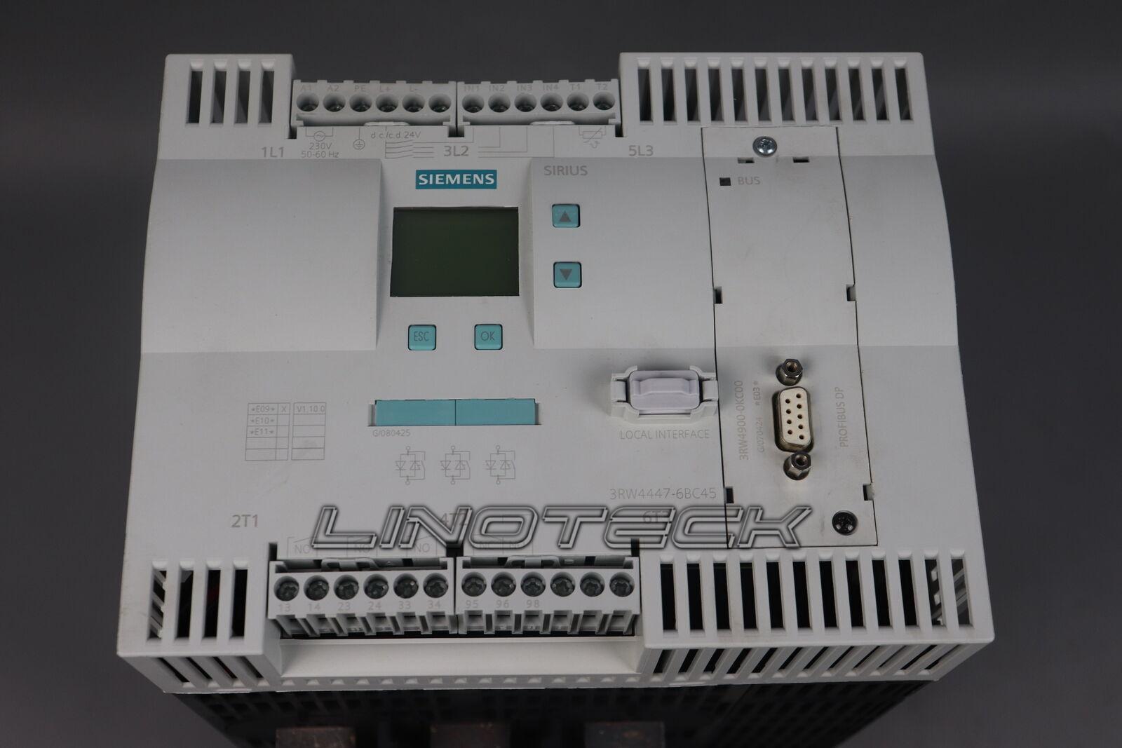 Assistência técnica Soft starter Siemens 3RW4447-6BC45 SIRIUS KW
Assistência técnica Soft starter Siemens 3RW4447-6BC45 SIRIUS KW