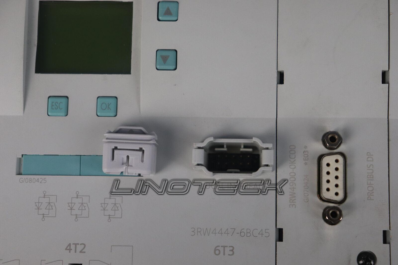 Manutenção da Soft starter Siemens 3RW4447-6BC45 SIRIUS KW
Manutenção da Soft starter Siemens 3RW4447-6BC45 SIRIUS KW