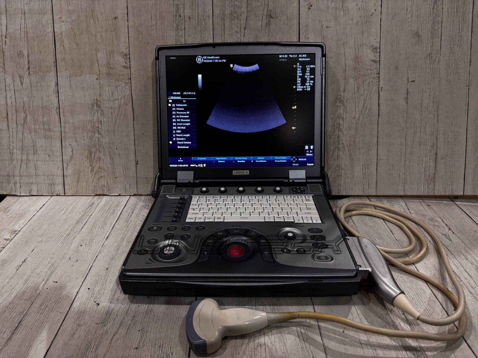 EMPRESA QUE É ESPECIALIZADA EM MANUTENÇÃO DE EQUIPAMENTOS Ultrassom portátil GE Logiq E 2008 com sonda abdominal 4C-Rs
EMPRESA QUE É ESPECIALIZADA EM MANUTENÇÃO DE EQUIPAMENTOS Ultrassom portátil GE Logiq E 2008 com sonda abdominal 4C-Rs